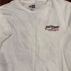 White Salty Crew T Shirt